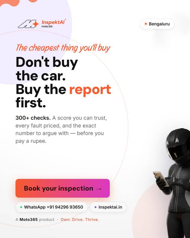 Slide 7 of 7: It passed. It still costs ₹54,500.
