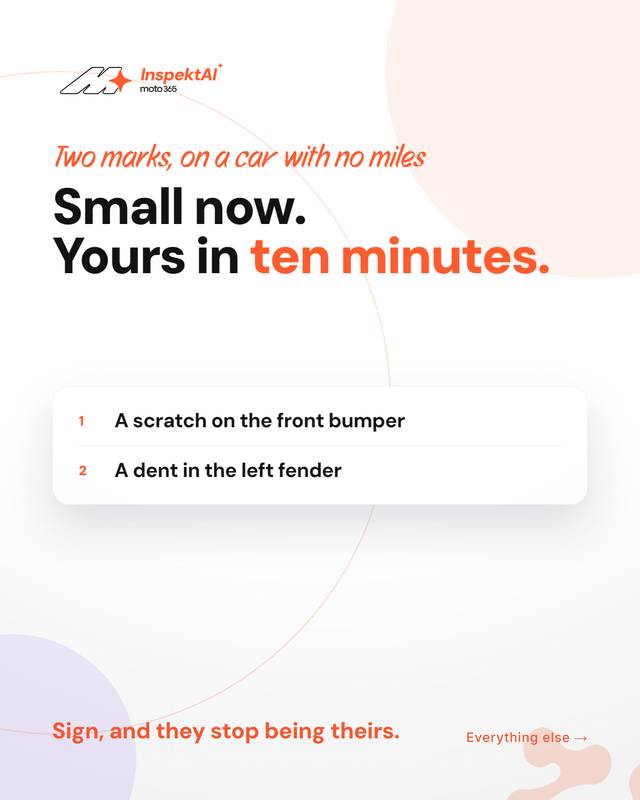 Slide 3 of 5: Brand new. Already marked.