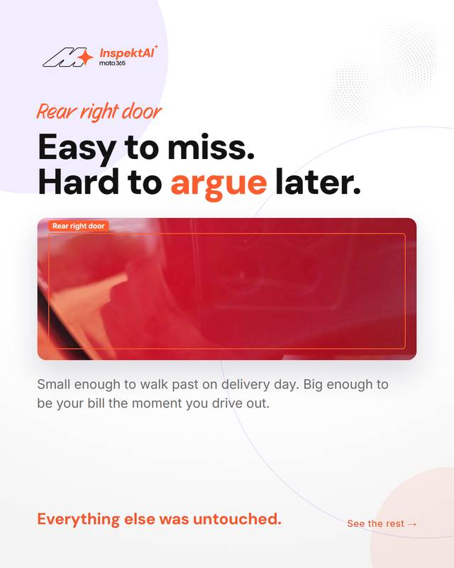 Slide 2 of 5: One scratch. That was the whole list.