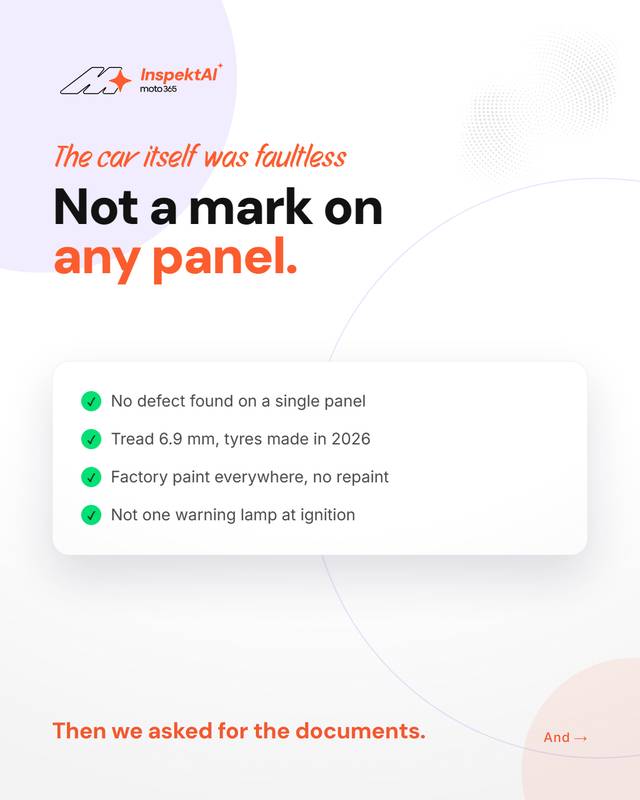 Slide 2 of 5: The paperwork wasn’t there.