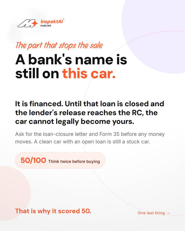 Slide 4 of 5: Nothing was broken. We still said think twice.