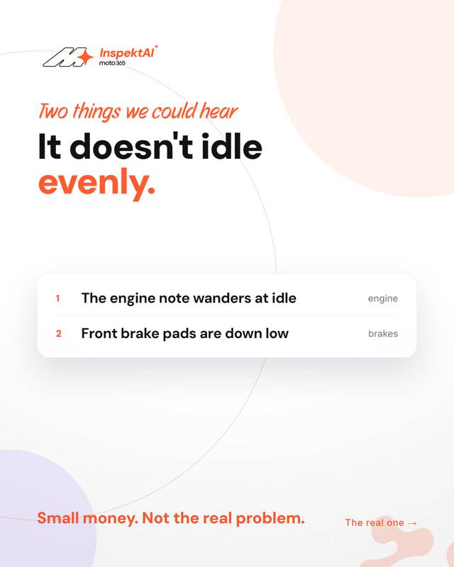 Slide 3 of 5: Nothing was broken. We still said think twice.