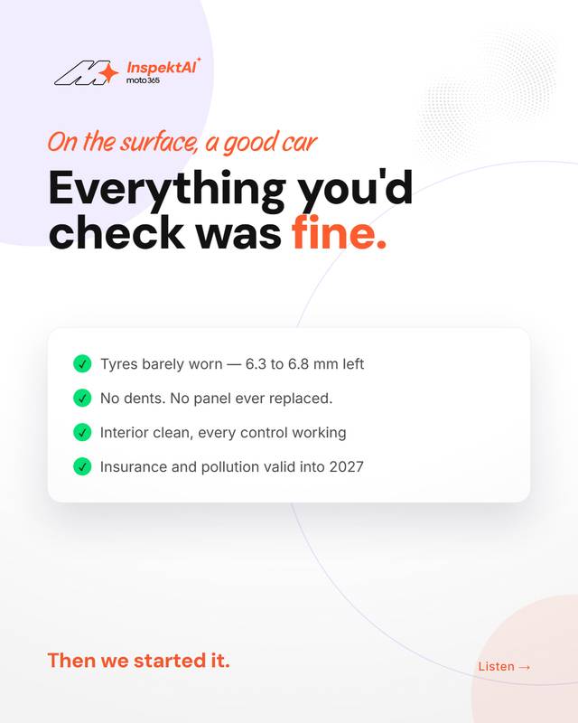 Slide 2 of 5: Nothing was broken. We still said think twice.
